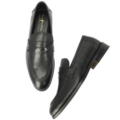 CULLMAN – BLACK LEATHER SHOES