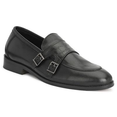 WESSEX – BLACK LEATHER SHOES